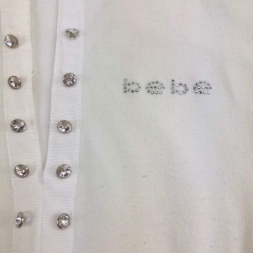 Bebe Logo Fitted Knit Polo Shirt - Picture 4 of 8